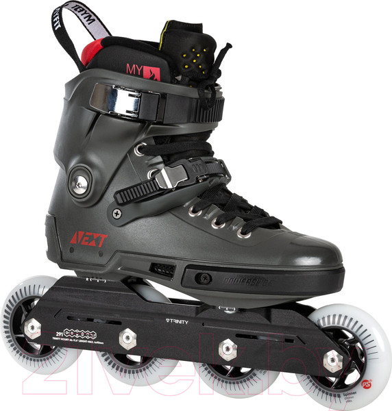 Изображение товара Роликовые коньки Powerslide Next 90 / 908408 (р-р 42-43, серый)