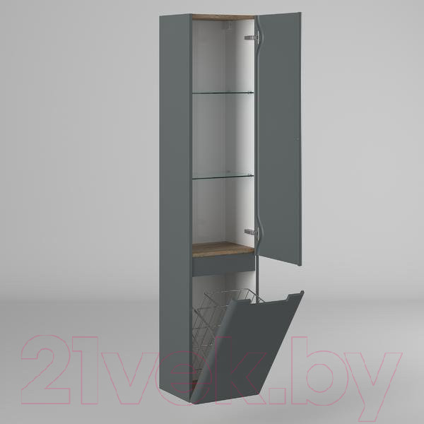 Изображение товара Шкаф-пенал для ванной Briz Прато 35 R / 240 04-06к35-00 02 ГР