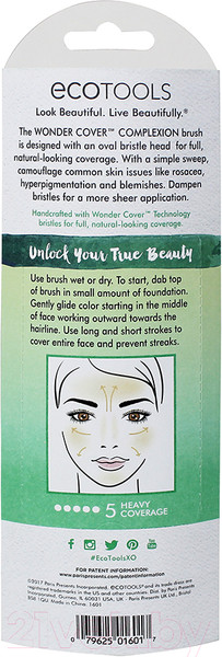 Изображение товара Кисть для макияжа Ecotools Wonder Cover Complexion Brush ET1601