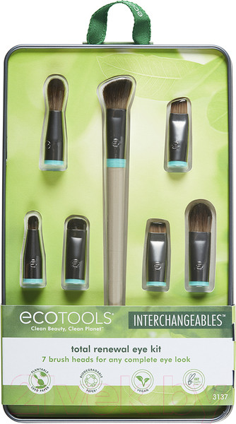 Изображение товара Набор кистей для макияжа Ecotools Interchangeables Total Renewal ET3137