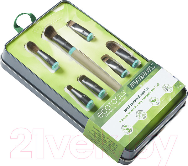 Изображение товара Набор кистей для макияжа Ecotools Interchangeables Total Renewal ET3137