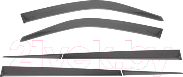 Изображение товара Дефлекторы окон Geely GAPP13NL3B (6шт)