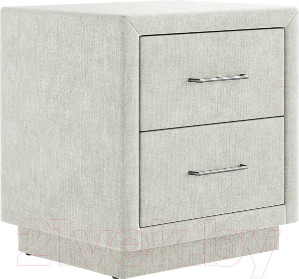 Изображение товара Прикроватная тумба Сонум Модерн 47-41 (микровелюр светло-серый)