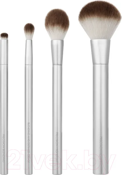 Изображение товара Набор кистей для макияжа Ecotools Precious Metals Cheek+Eye Highlight Set ET2500