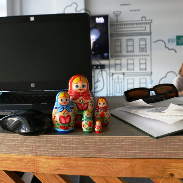 Изображение товара Матрешка сувенирная Брестская Фабрика Сувениров Набор традиционных старинных русских / 5018