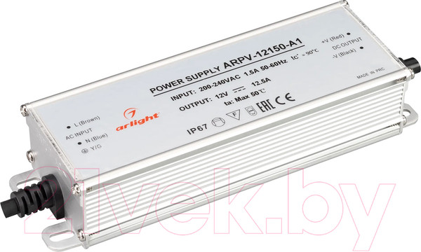 Изображение товара Адаптер для светодиодной ленты Arlight ARPV-12150-A1 / 034206