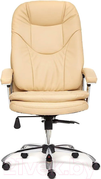 Изображение товара Кресло офисное Tetchair Softy Lux кожзам (бежевый)