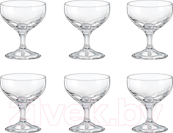 Изображение товара Набор рюмок Bohemia Pralines 40920/55 (6шт)