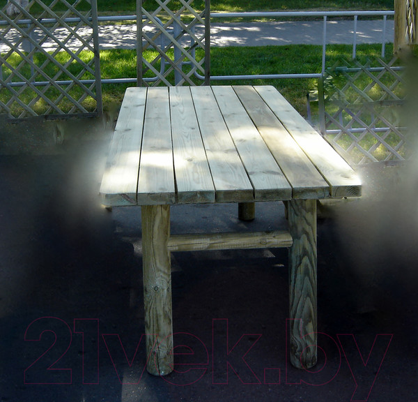 Изображение товара Стол садовый Массив-Древ 2000x870xН750