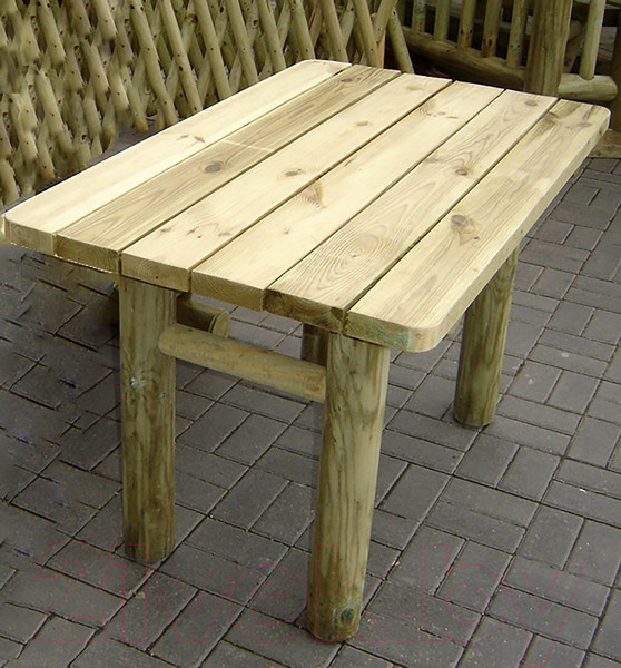 Изображение товара Стол садовый Массив-Древ 1200x745xН750