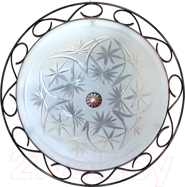 Изображение товара Потолочный светильник Элетех Искра 400 НПБ 01-3х60-160 / 1005151678 (матовый прозрачный)