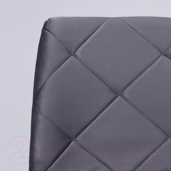 Изображение товара Стул AksHome Gill (темно-серый велюр/черный)