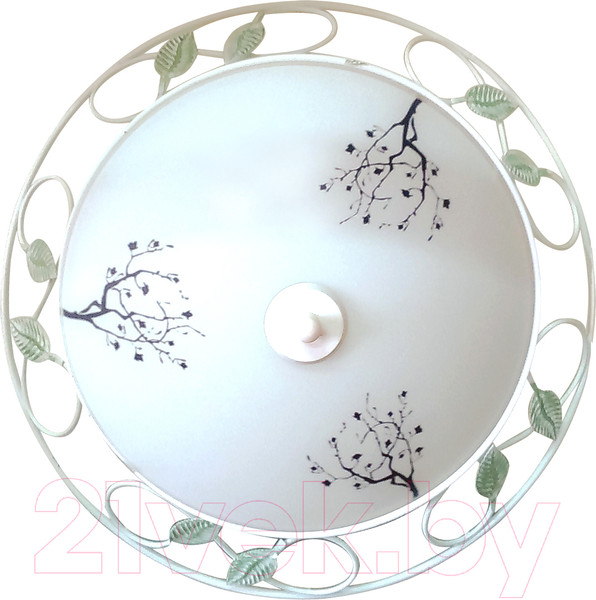 Изображение товара Потолочный светильник Элетех Ричи 500 НПБ 01-3х60-163 / 1005205874 (матовый белый)