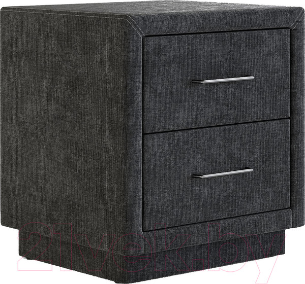 Изображение товара Прикроватная тумба Сонум Модерн 47-41 (микровелюр серый)