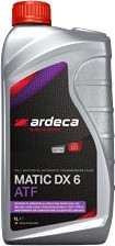 Изображение товара Трансмиссионное масло Ardeca Matic DX6 / P41141-ARD001 (1л)