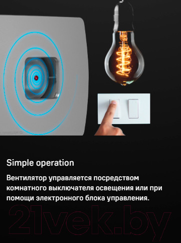 Изображение товара Вентилятор накладной Maunfeld MFX10S