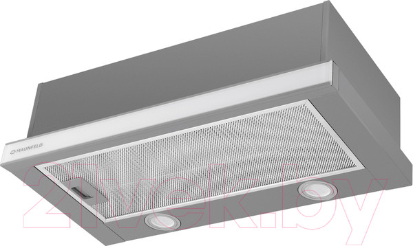 Изображение товара Вытяжка телескопическая Maunfeld VSQ 60 (нержавеющая сталь/белое стекло)