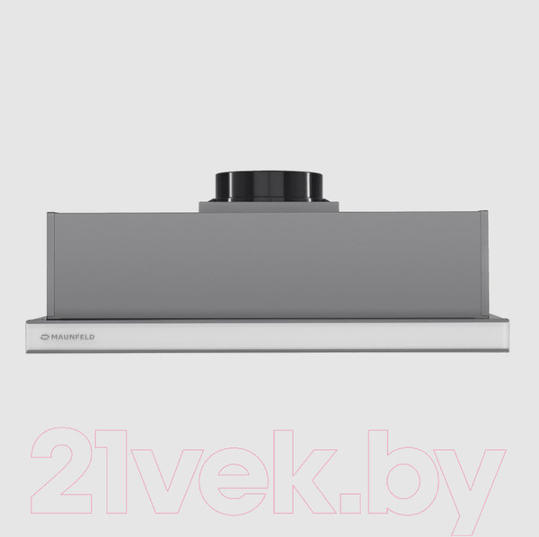 Изображение товара Вытяжка телескопическая Maunfeld VSQ 60 (нержавеющая сталь/белое стекло)