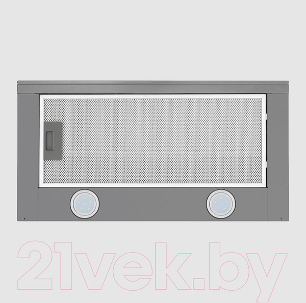 Изображение товара Вытяжка телескопическая Maunfeld VSQ 60 (нержавеющая сталь/белое стекло)