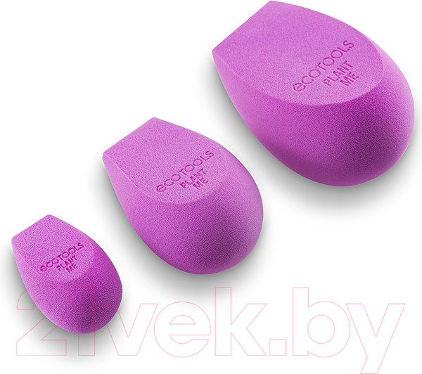 Изображение товара Набор спонжей для макияжа Ecotools Bioblender Makeup Sponge Trio ET3176