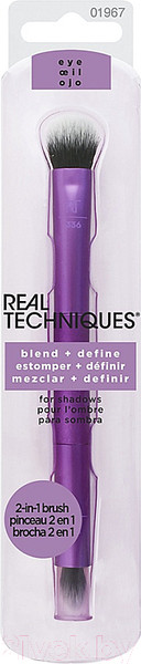 Изображение товара Кисть для макияжа Real Techniques Dual Ended Blend + Define Brush / RT1967