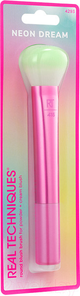 Изображение товара Кисть для макияжа Real Techniques Neon Dream Round Blush / RT4293