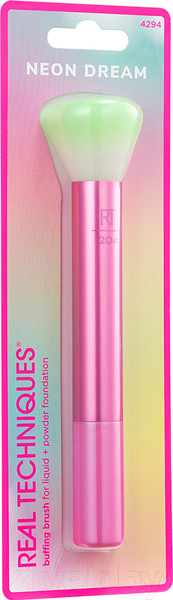 Изображение товара Кисть для макияжа Real Techniques Neon Dream Buffing Brush / RT4294