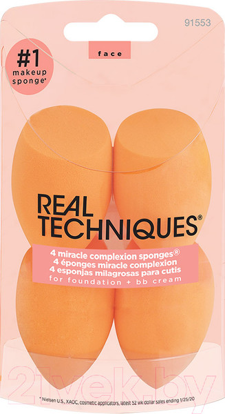 Изображение товара Набор спонжей для макияжа Real Techniques Miracle Complexion Sponges / RT1553