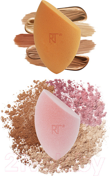 Изображение товара Набор спонжей для макияжа Real Techniques Miracle Complexion Sponge + Miracle Powder Sponge / RT1993