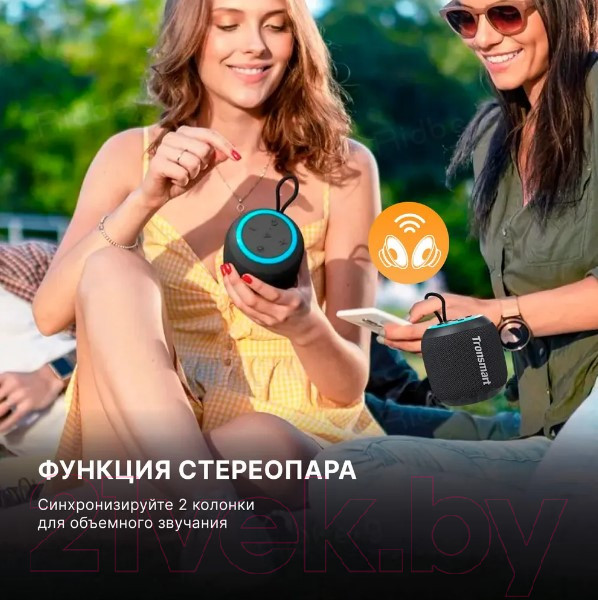 Изображение товара Портативная колонка Tronsmart T7 Mini (черный)