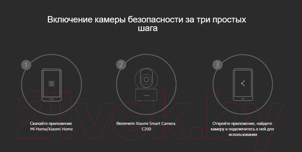 Изображение товара IP-камера Xiaomi Mi Smart Camera C200 MJSXJ14CM / BHR6766GL