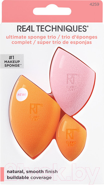 Изображение товара Набор спонжей для макияжа Real Techniques Ultimate Sponge Trio / RT4259