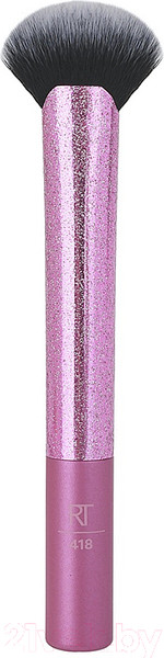 Изображение товара Кисть для макияжа Real Techniques Pretty In Pink Contour Fan / RT1986