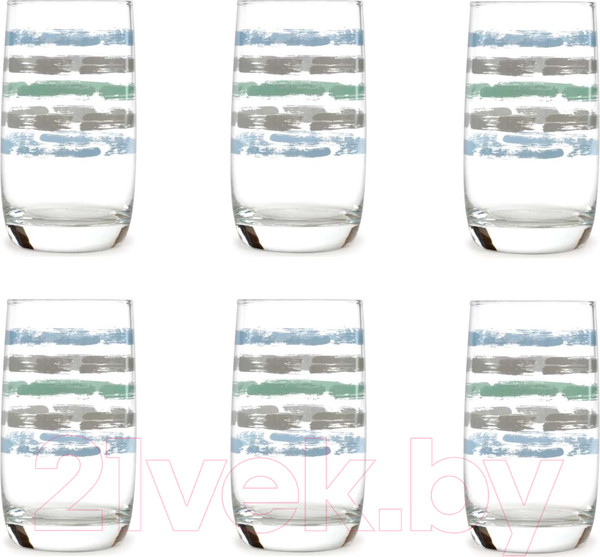 Изображение товара Набор стаканов Luminarc Французский ресторанчик. Кисточка S0078 (6шт)