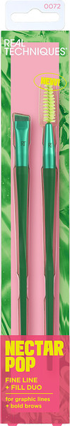 Изображение товара Набор кистей для макияжа Real Techniques Nectar Pop Fine Line + Fill Duo / RT7261