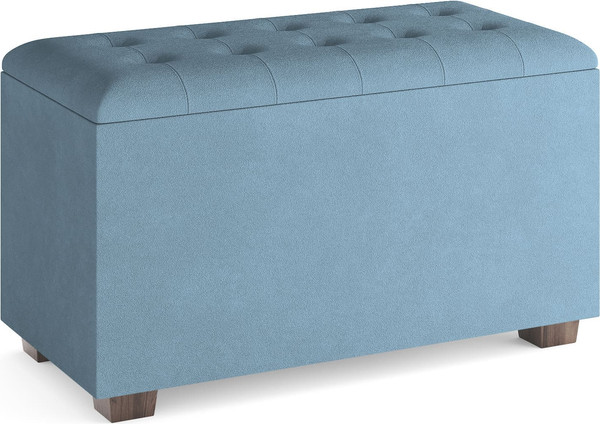 Изображение товара Банкетка Сонум 80-41 (замша голубой)