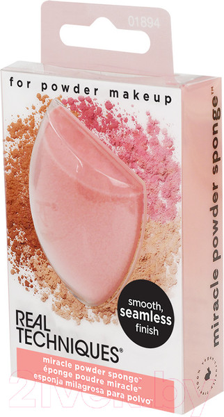 Изображение товара Спонж для макияжа Real Techniques Miracle Powder Sponge / RT1894