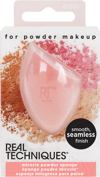 Изображение товара Спонж для макияжа Real Techniques Miracle Powder Sponge / RT1894