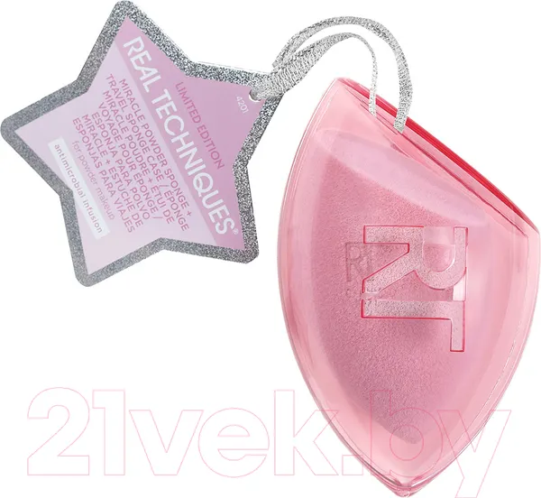Изображение товара Спонж для макияжа Real Techniques Miracle Powder Sponge Ornament / RT4201