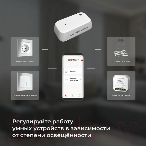 Изображение товара Датчик освещенности Elektrostandard 76200/00