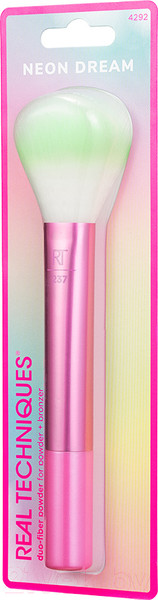 Изображение товара Кисть для макияжа Real Techniques Neon Dream Duo Fiber Powder / RT4292