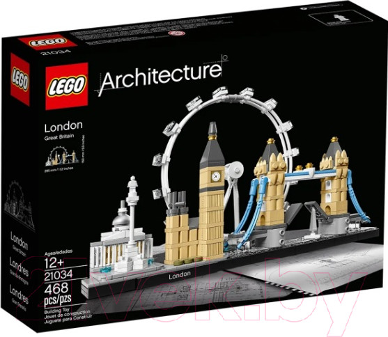 Конструктор Lego Architecture Лондон / 21034