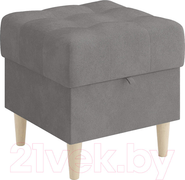 Изображение товара Пуф Сонум Norton 45-45 (лофти серый/бук)