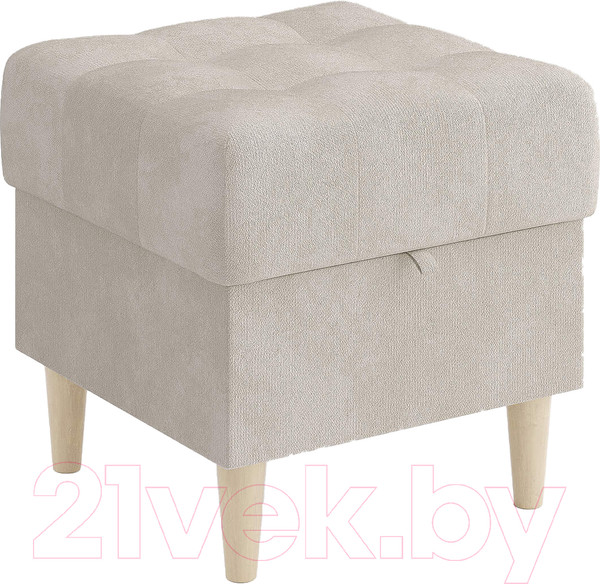 Изображение товара Пуф Сонум Norton 45-45 (лофти латте/бук)