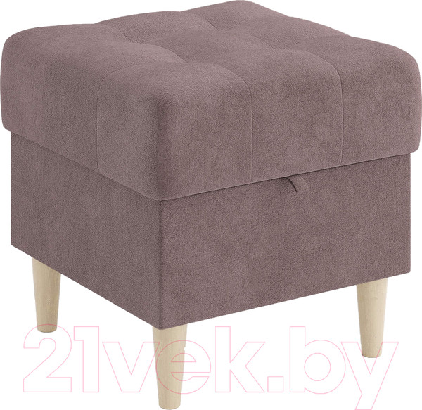 Изображение товара Пуф Сонум Norton 45-45 (микровелюр кофе/бук)