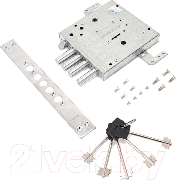 Изображение товара Замок врезной Border ЗВ 9-8МК4Т/15 ЛП8 универсальный с/т / 77741