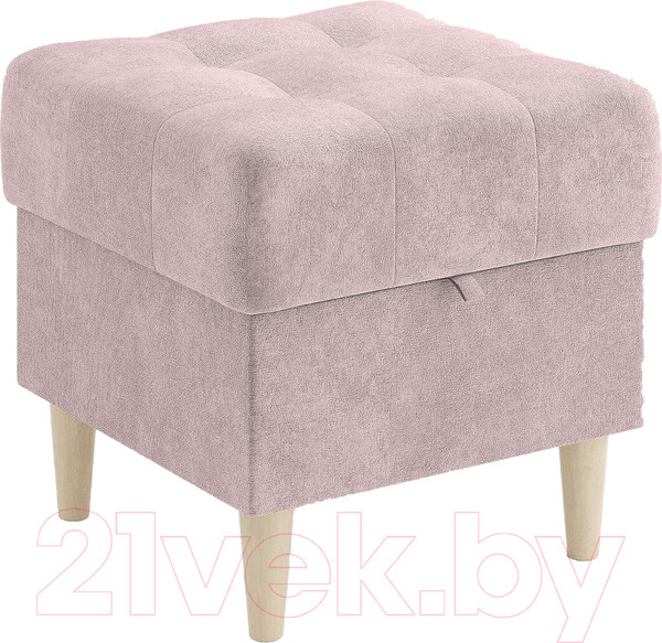 Изображение товара Пуф Сонум Norton 45-45 (микровелюр лиловый/бук)