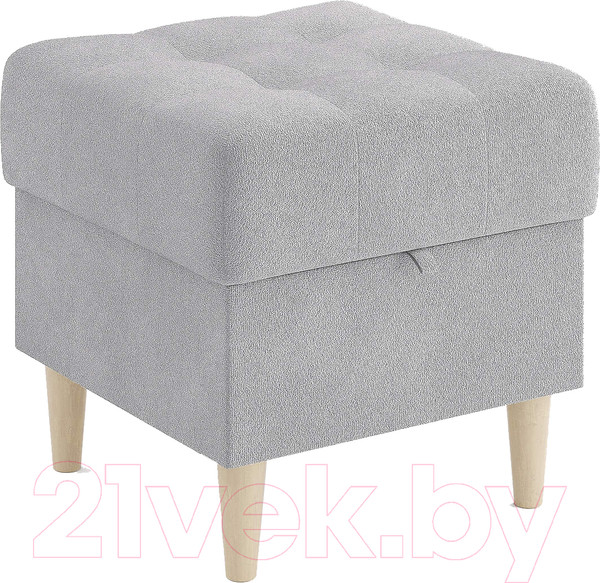 Изображение товара Пуф Сонум Norton 45-45 (эвита пепельный/бук)