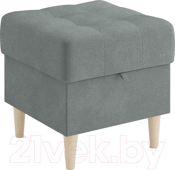 Изображение товара Пуф Сонум Norton 45-45 (эвита серый/бук)