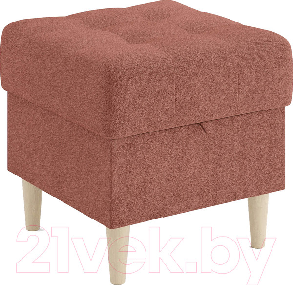 Изображение товара Пуф Сонум Norton 45-45 (эвита терракотовый/бук)